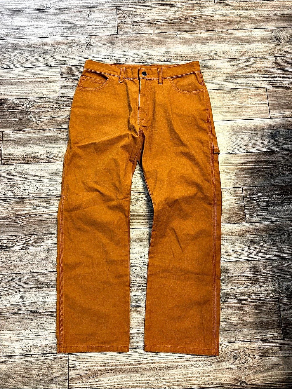 Dickies Duck Canvas Painter's Pants Brown Waist 32x30